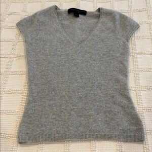 Cashmere Grey Sweater Vest XS